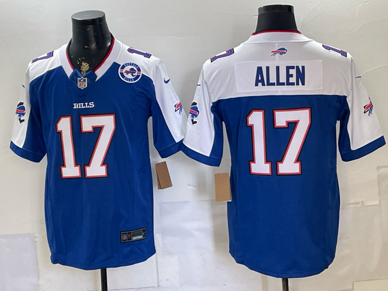 Men 2026 Buffalo Bills #17 Allen blue Nike Limited NFL Jersey 072005